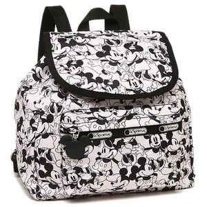 NWT Lesportsac Mickey Loves Minnie Small Backpack